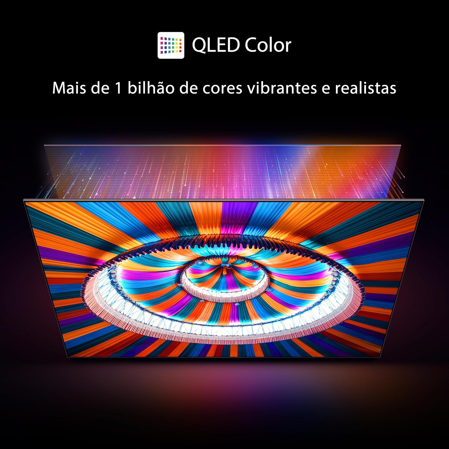 Toshiba Smart TV QLED 75M450RS com Dolby Atmos