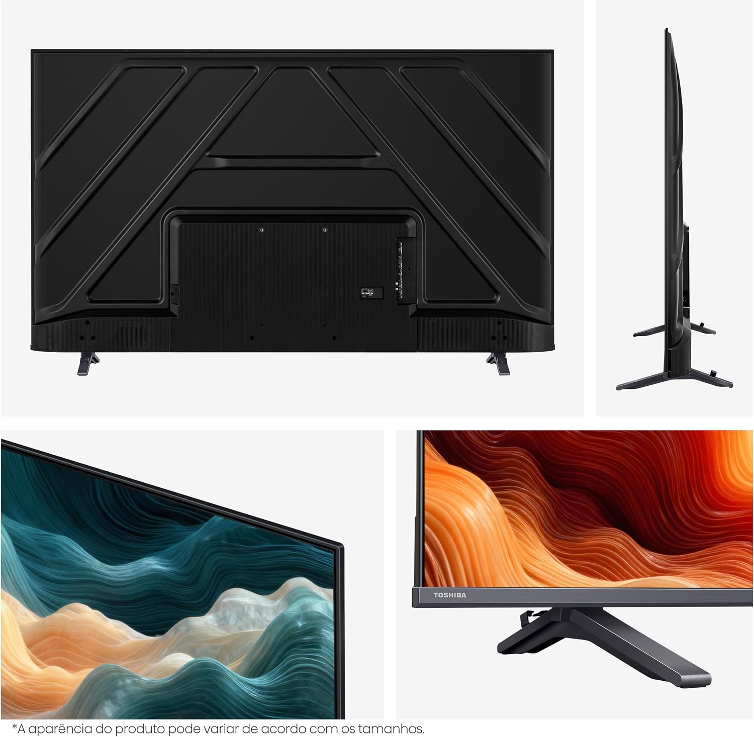 Toshiba Smart TV MiniLED QLED 4K 50" 50M450RS - Imagens Vivas