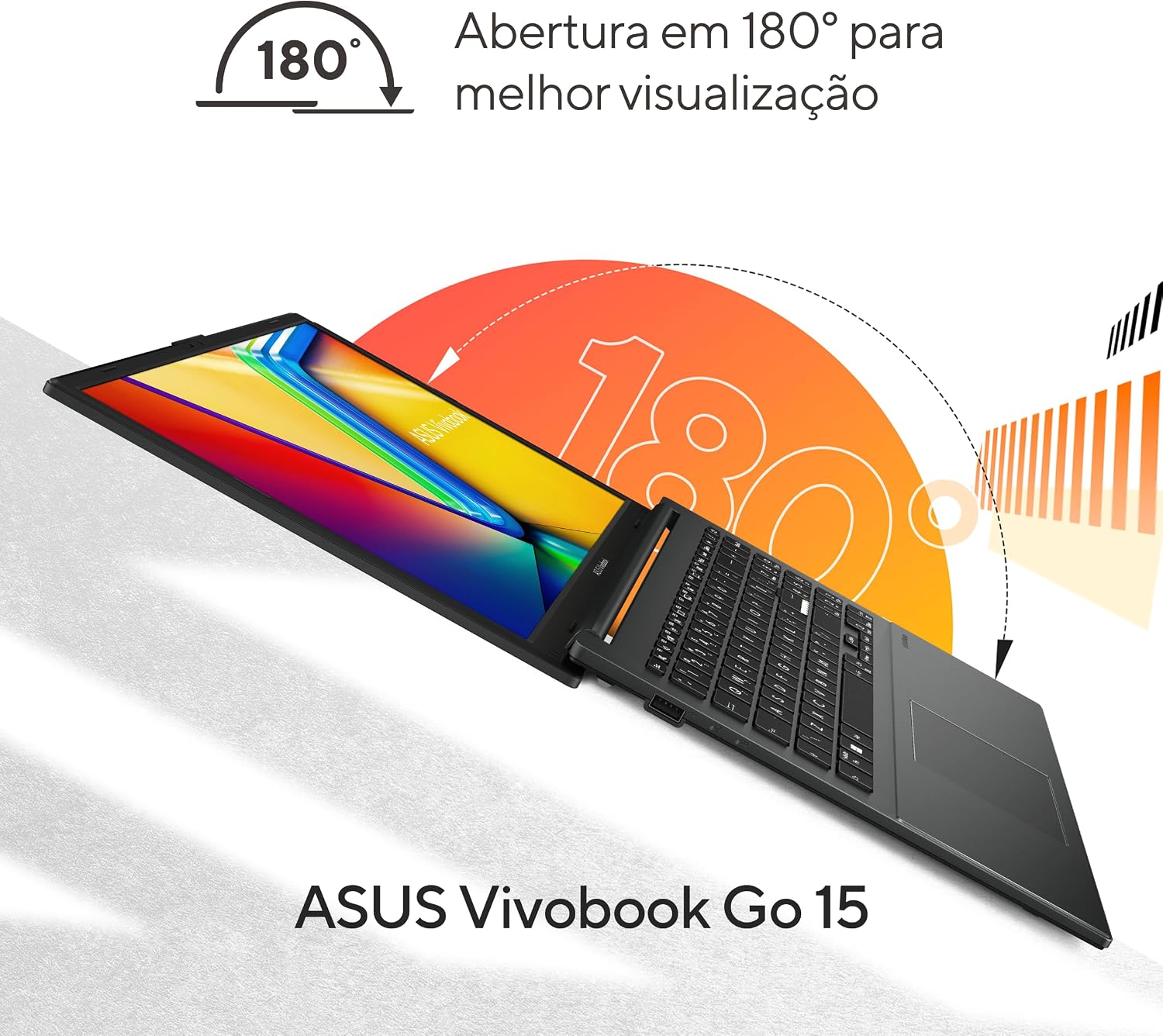 Notebook ASUS VivoBook Go 15 - Leve e Potente