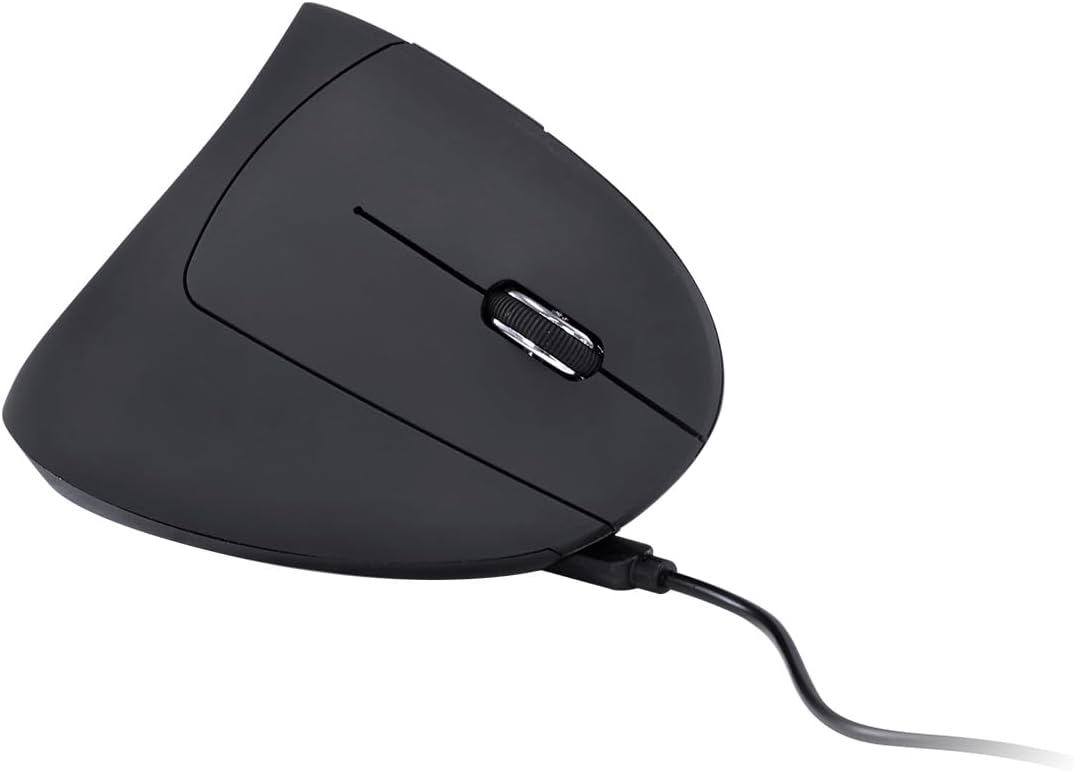 Mouse Sem Fio Vertical Ergonomico Power Fit 1600 DPI