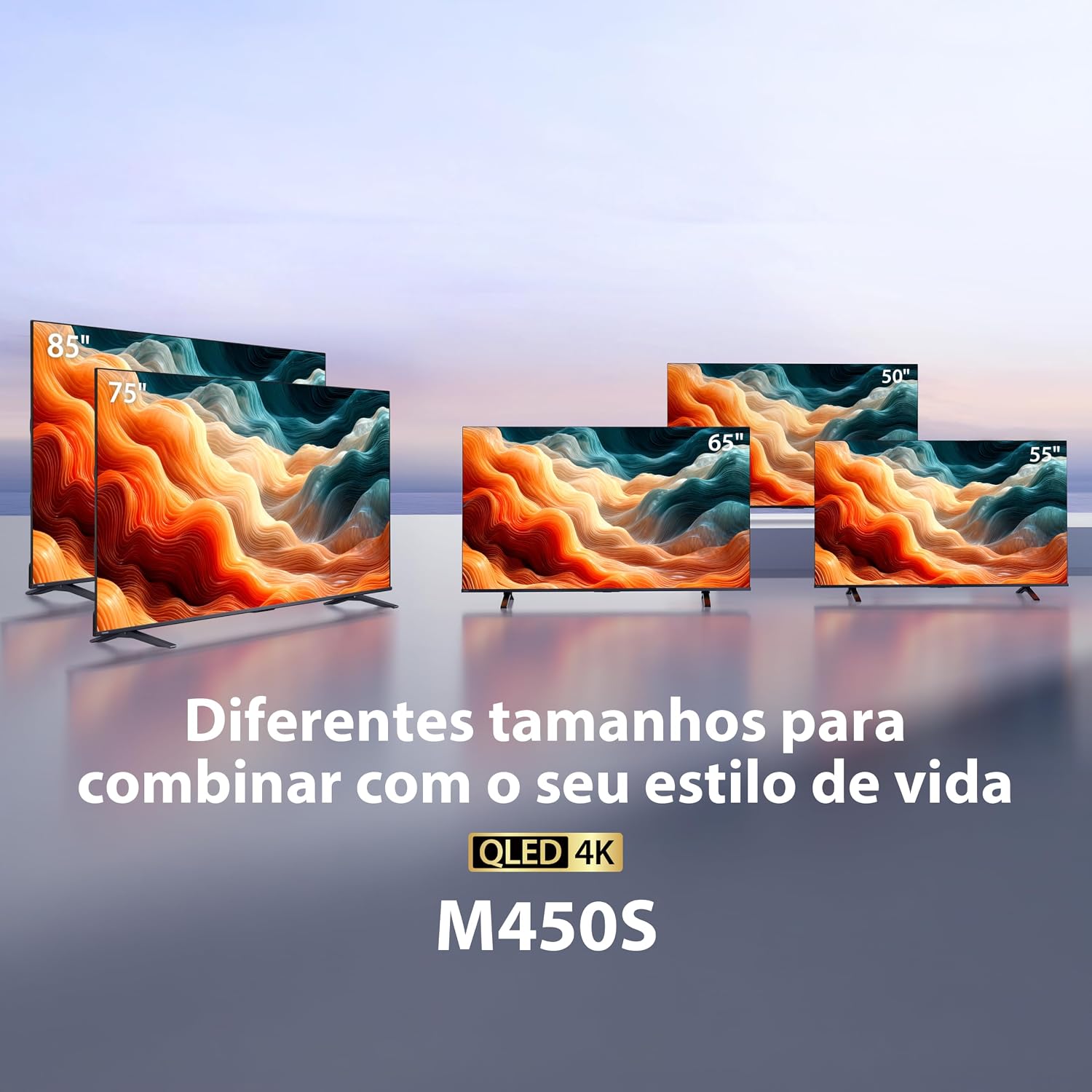 Toshiba Smart TV MiniLED QLED 4K 55" 55M450SS