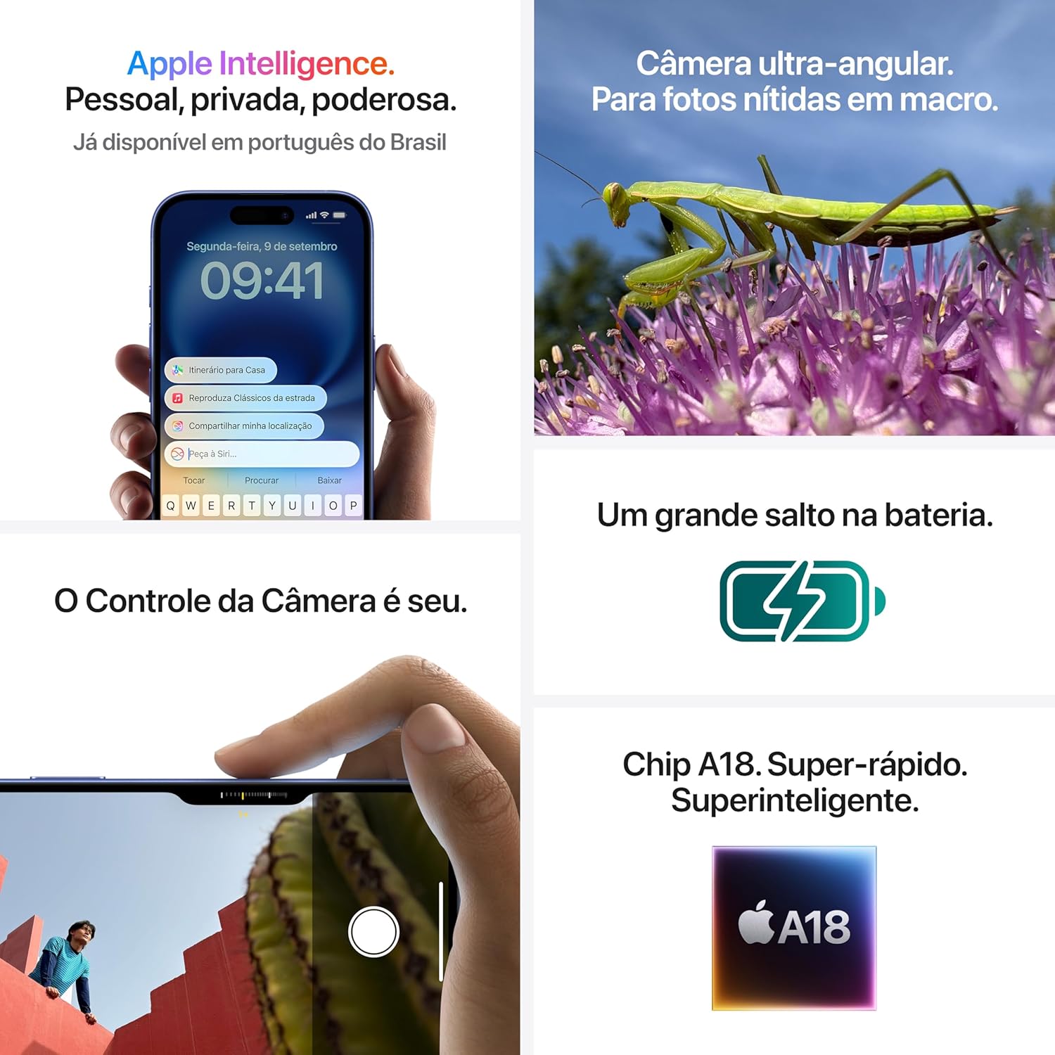 Apple iPhone 16 – Rosa 128 GB: Tecnologia e Estilo