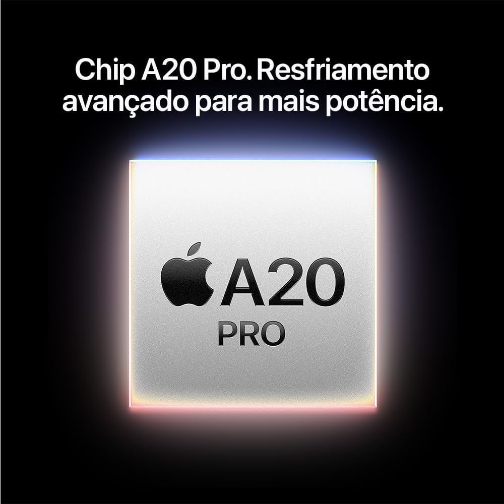 Interface da Siri AI em um Apple iPhone 18 Pro 256GB