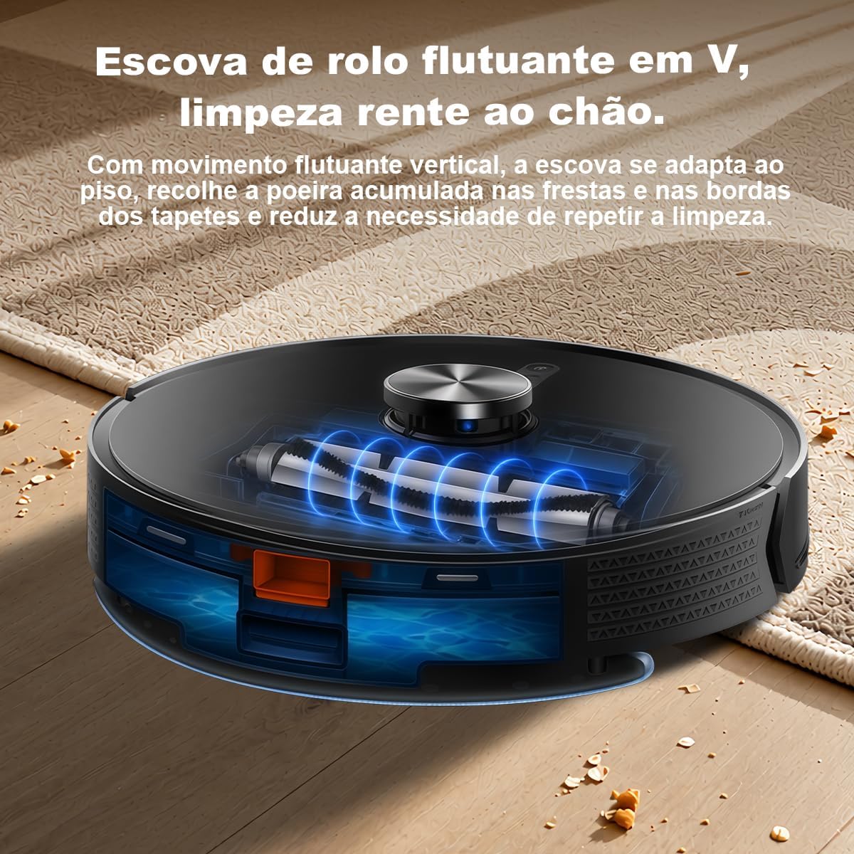 Lilin Robô Aspirador de Pó X6 - Limpeza Eficiente
