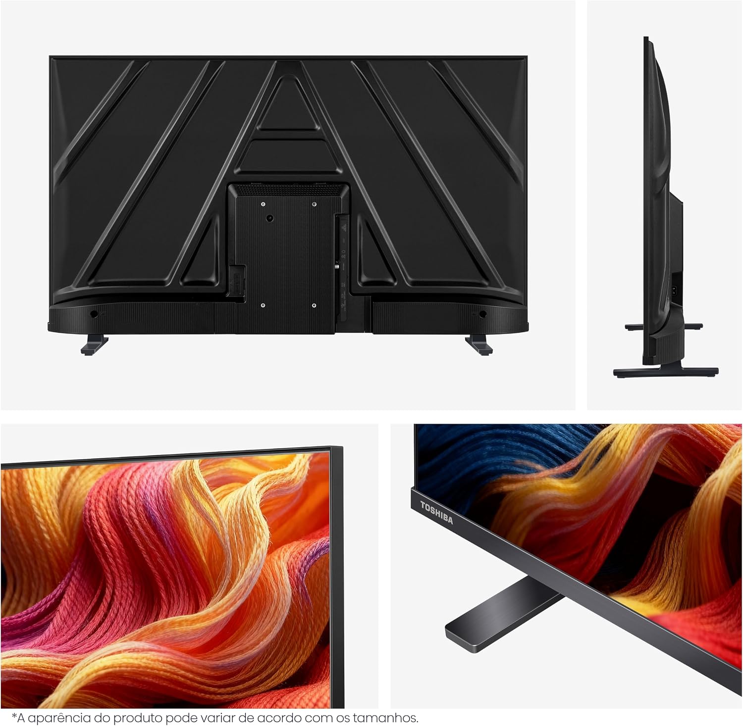 Smart TV Toshiba 32V45SS 32" com AI e Som Potente