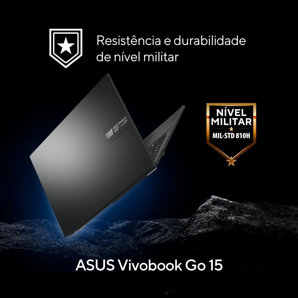 Notebook ASUS VivoBook Go 15 - Desempenho e Portabilidade