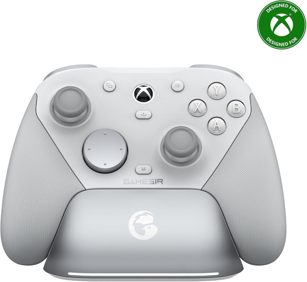 Controle Gamer Sem Fio GameSir G7 Pro com design ergonômico e conectividade tri-mode, ideal para Xbox e PC.