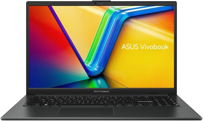 Notebook ASUS VivoBook Go 15 com design compacto e tela Full HD antirreflexiva, ideal para quem busca um notebook leve e potente.