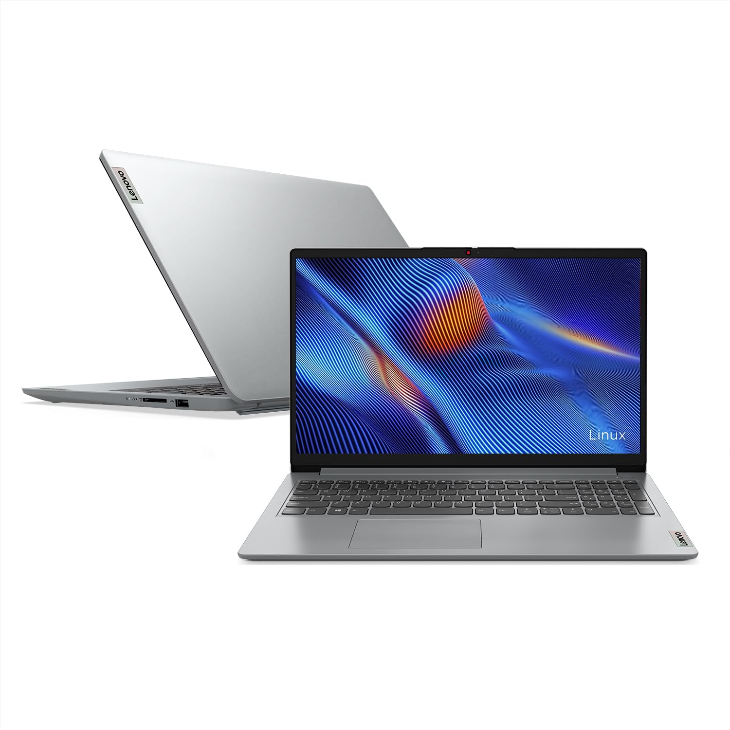 Desenho elegante e leve do notebook Lenovo IdeaPad 1