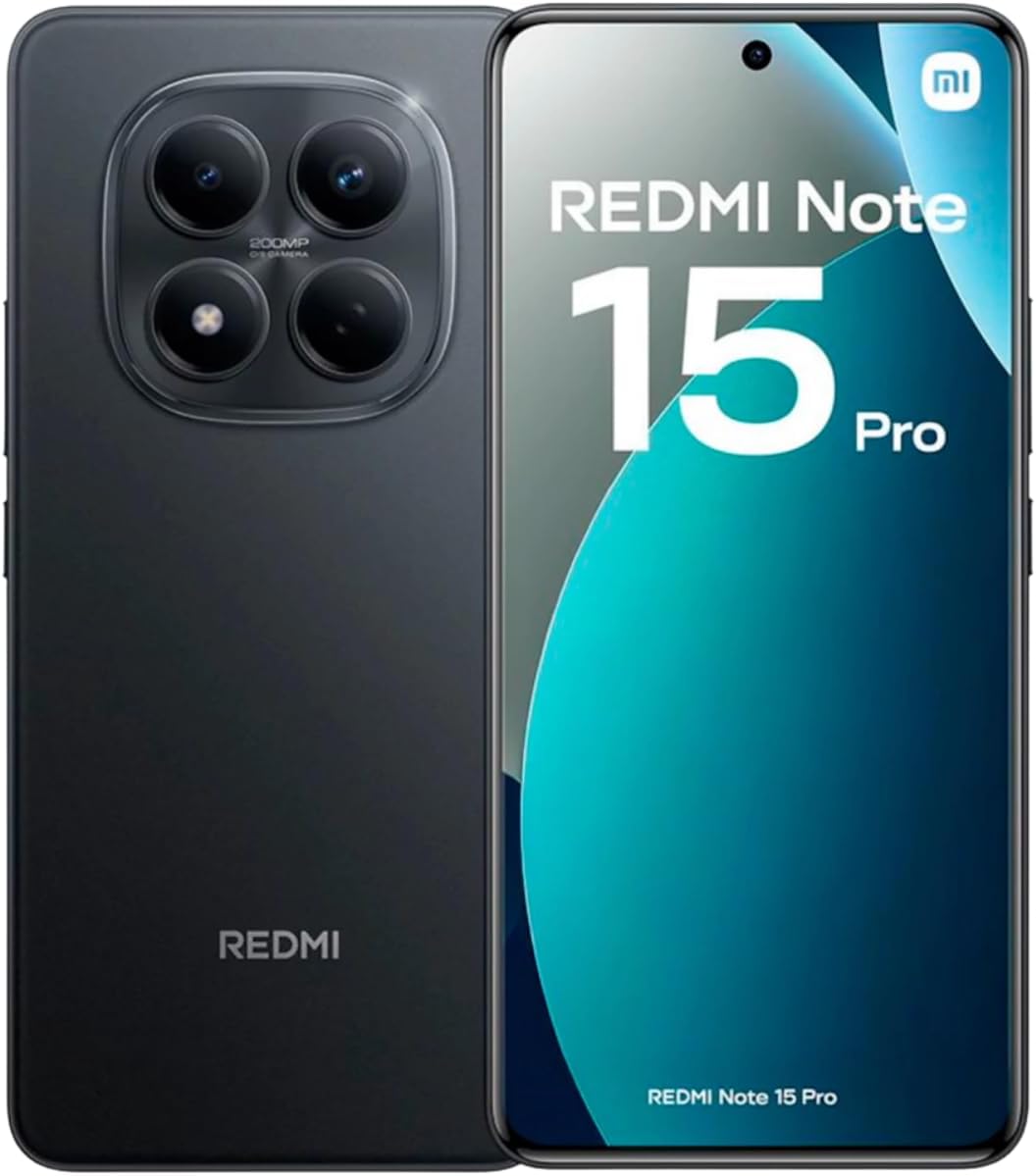 Smartphone Xiaomi Redmi Note 15 Pro 5G com câmera de 200MP