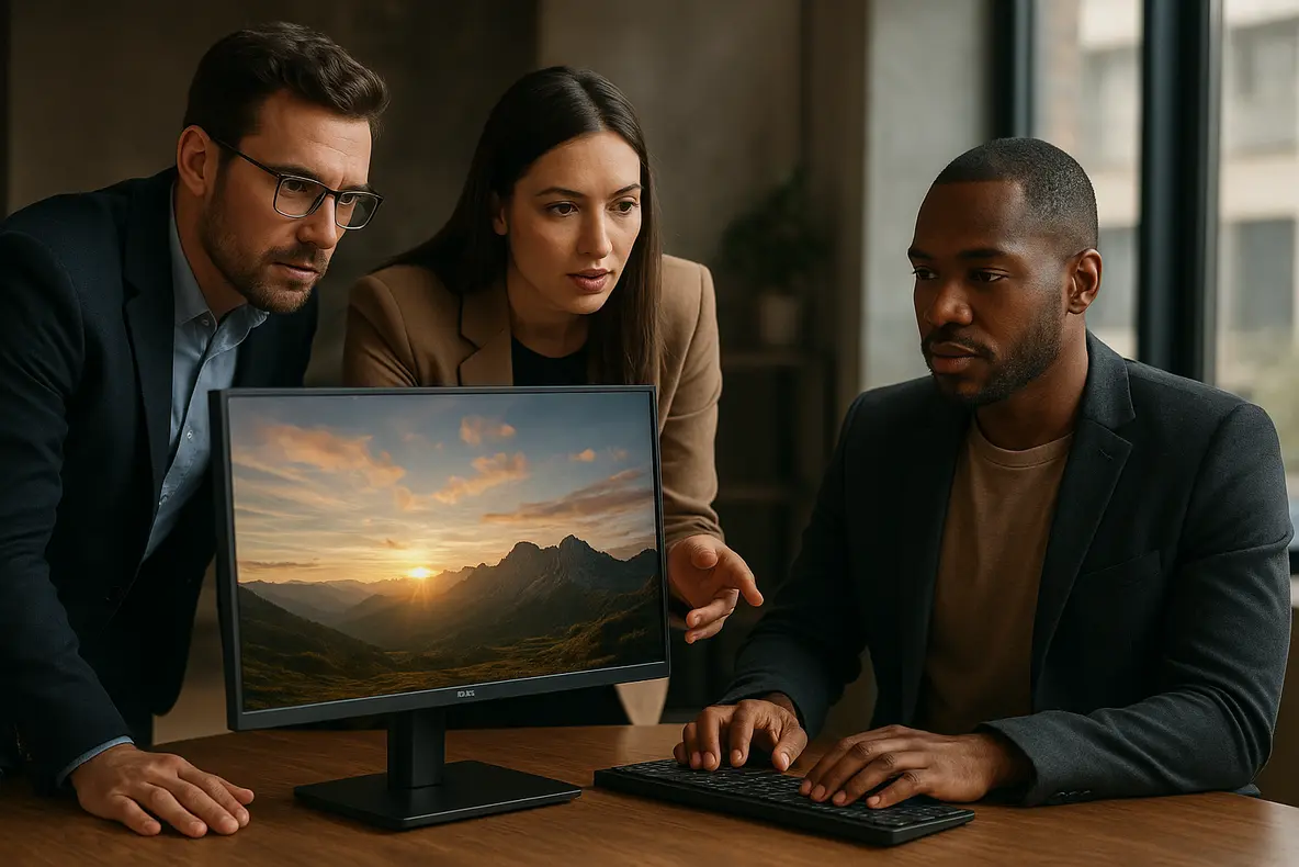 Análise do Monitor BRX 20 Polegadas mostrando design e especificações.