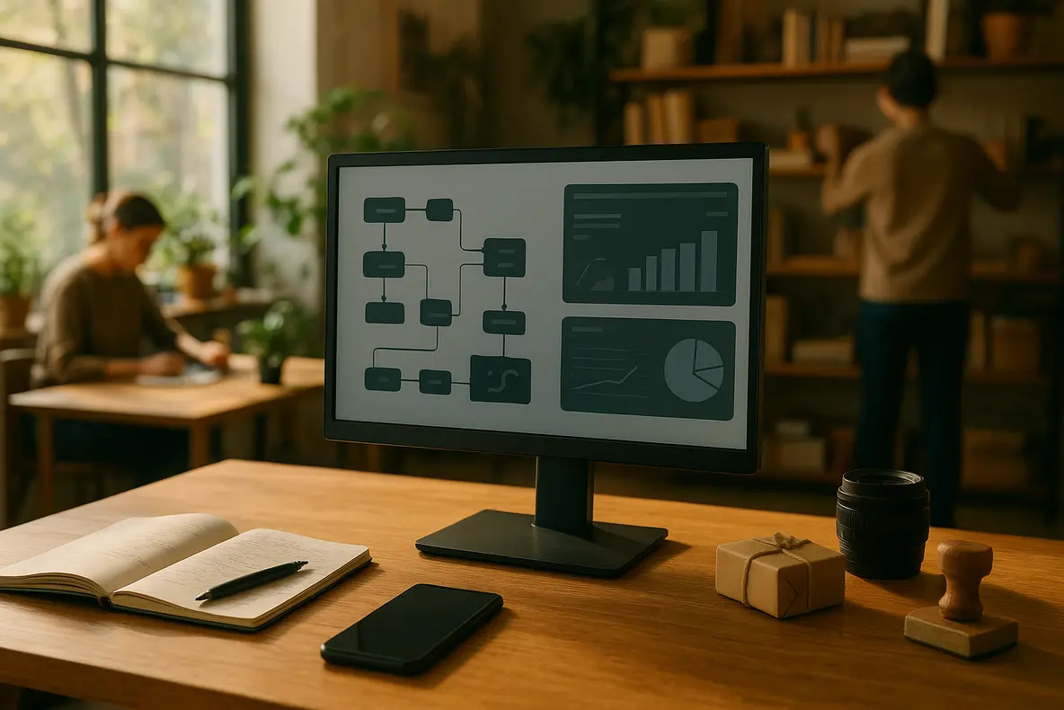 Visualização detalhada do monitor BRX 20 polegadas, exibindo suas características de design após uma análise completa do monitor BRX 20 polegadas. - Aplicação Prática