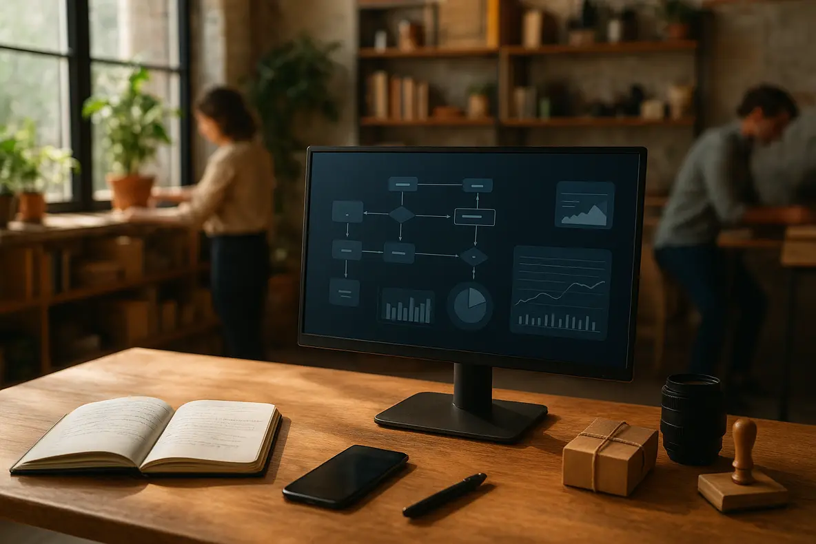 Análise do Monitor BRX 20 Polegadas em destaque, mostrando seu design slim. - Aplicação Prática