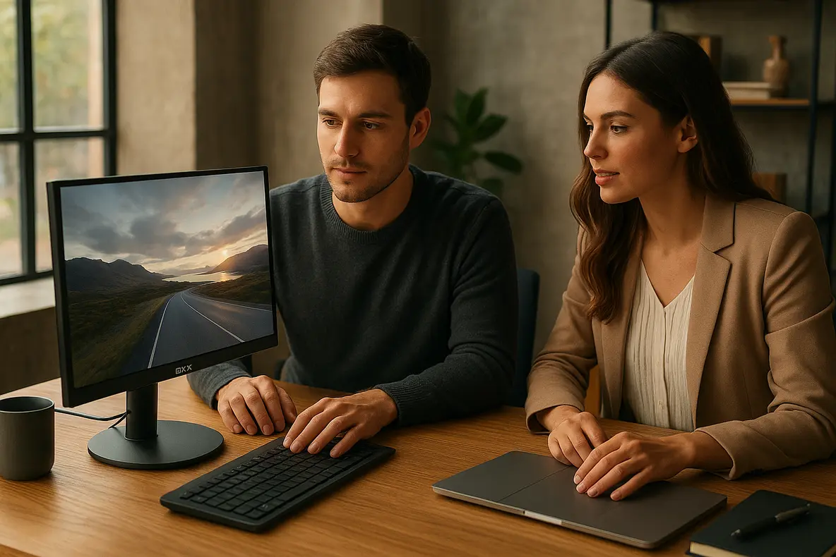 Análise do Monitor BRX 20 polegadas para ambientes compactos.
