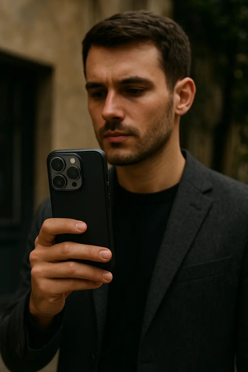Capa Magnética Slim iPhone 17 Pro MAX destacando proteção e estilo.