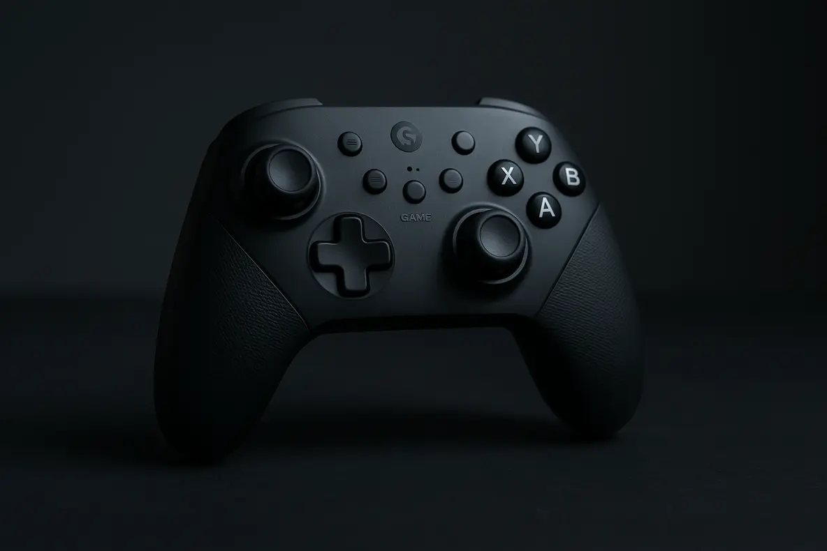 Uma análise completa do GameSir G7 Pro, exibindo o controle gamer tri-mode com Hall Effect.
