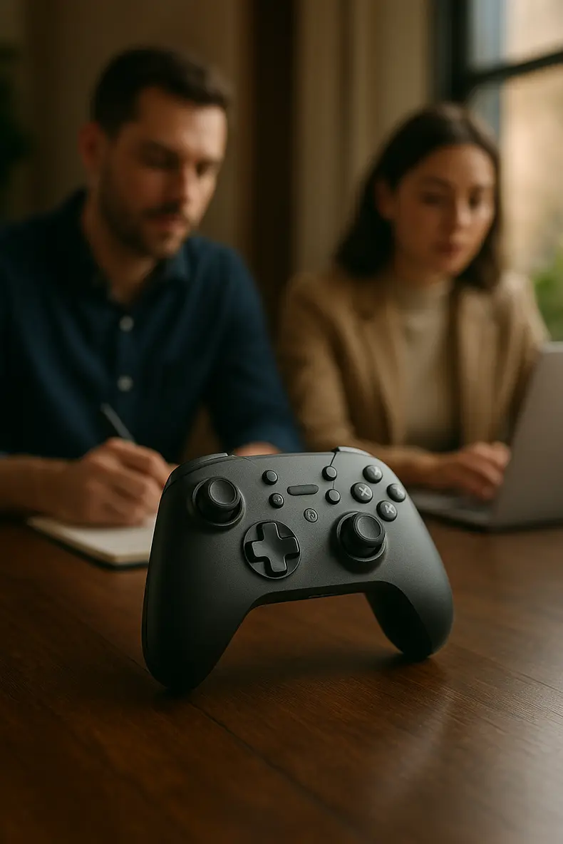 GameSir G7 Pro wireless gaming controller review highlighting its features.