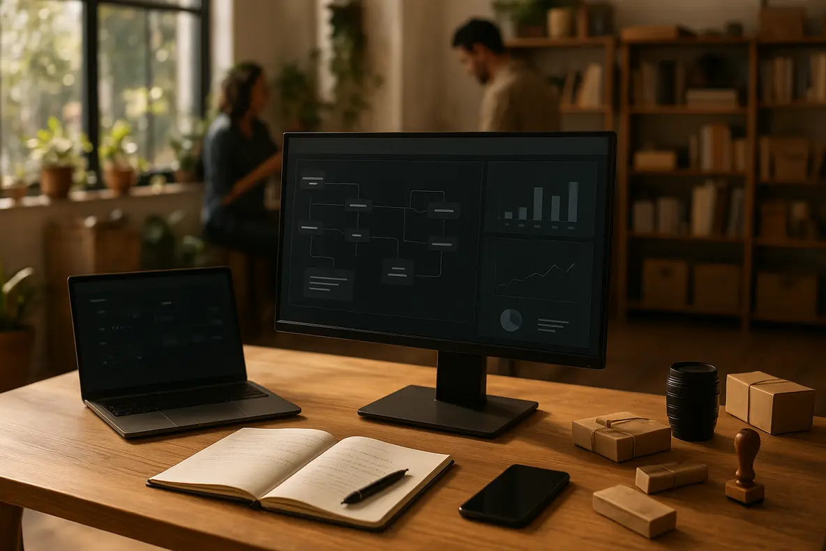 Monitor BRX 20 em estúdio, destacando design e qualidade de imagem. - Aplicação Prática