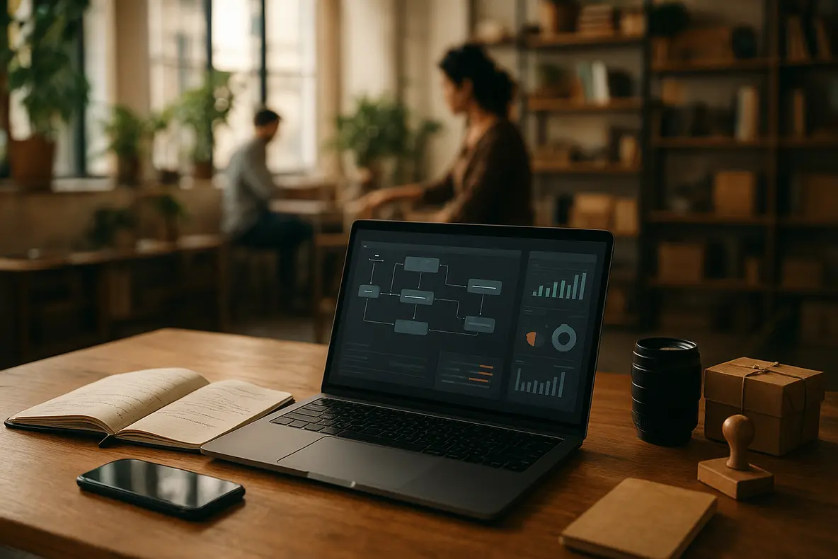 Monitor BRX 20 com especificações detalhadas em destaque. - Aplicação Prática