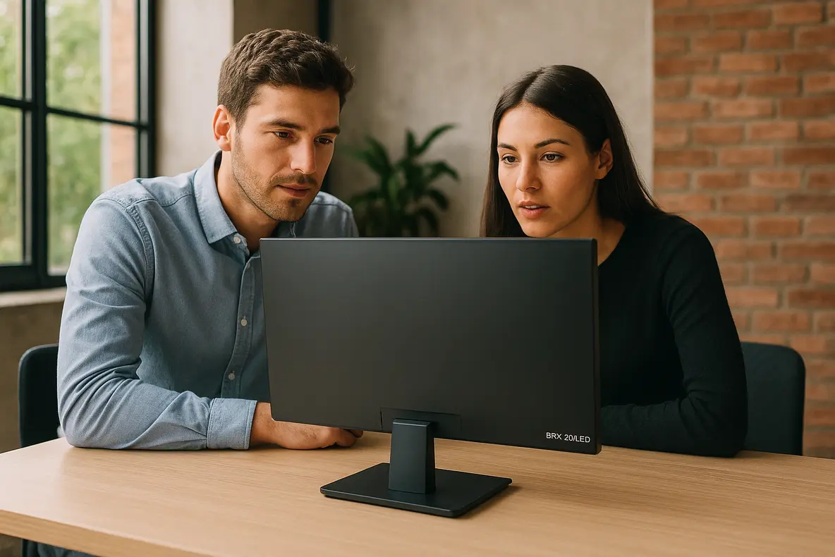 Análise detalhada do Monitor BRX 20 LED 75Hz HDMI VGA.