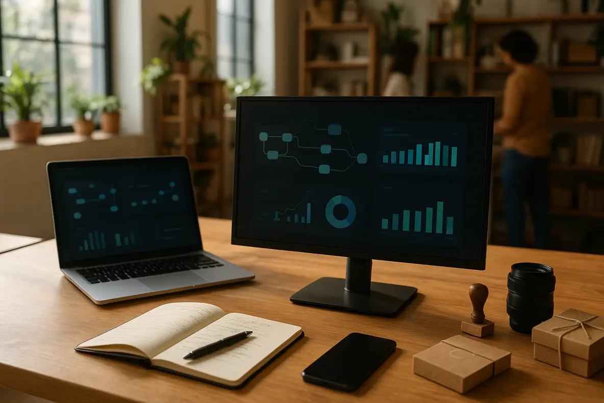Monitor BRX 20 polegadas com design slim e conectividade imbatível. - Aplicação Prática