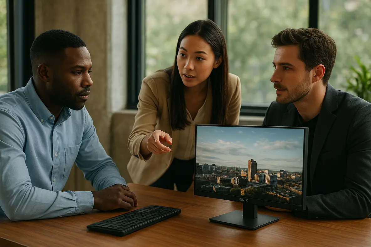Monitor BRX 20 polegadas com foco em qualidade e performance.