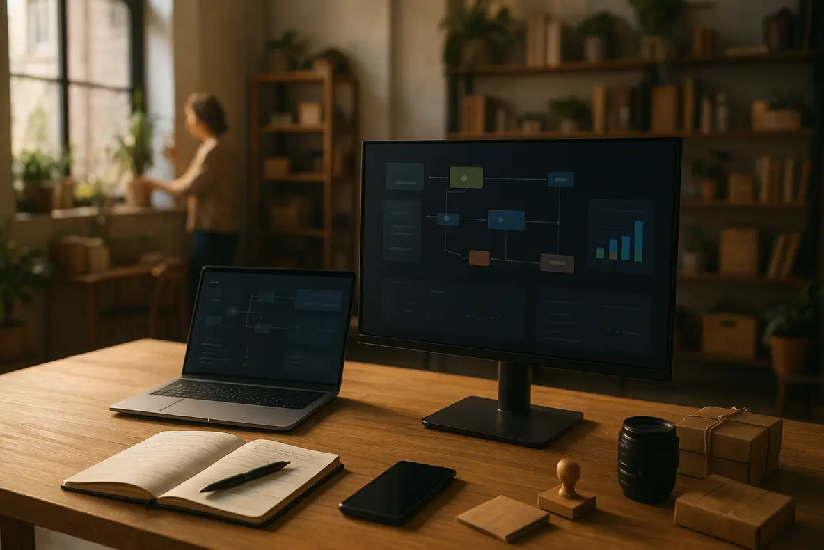 Monitor BRX 20 Polegadas em destaque com foco na qualidade da imagem. - Aplicação Prática