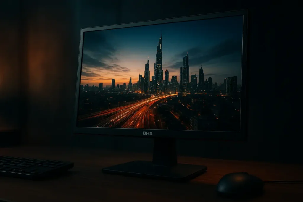 Monitor BRX 20 Polegadas: Desempenho e Conectividade Superior