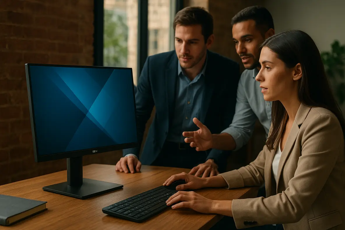 Monitor BRX 20 polegadas com foco em desempenho superior.
