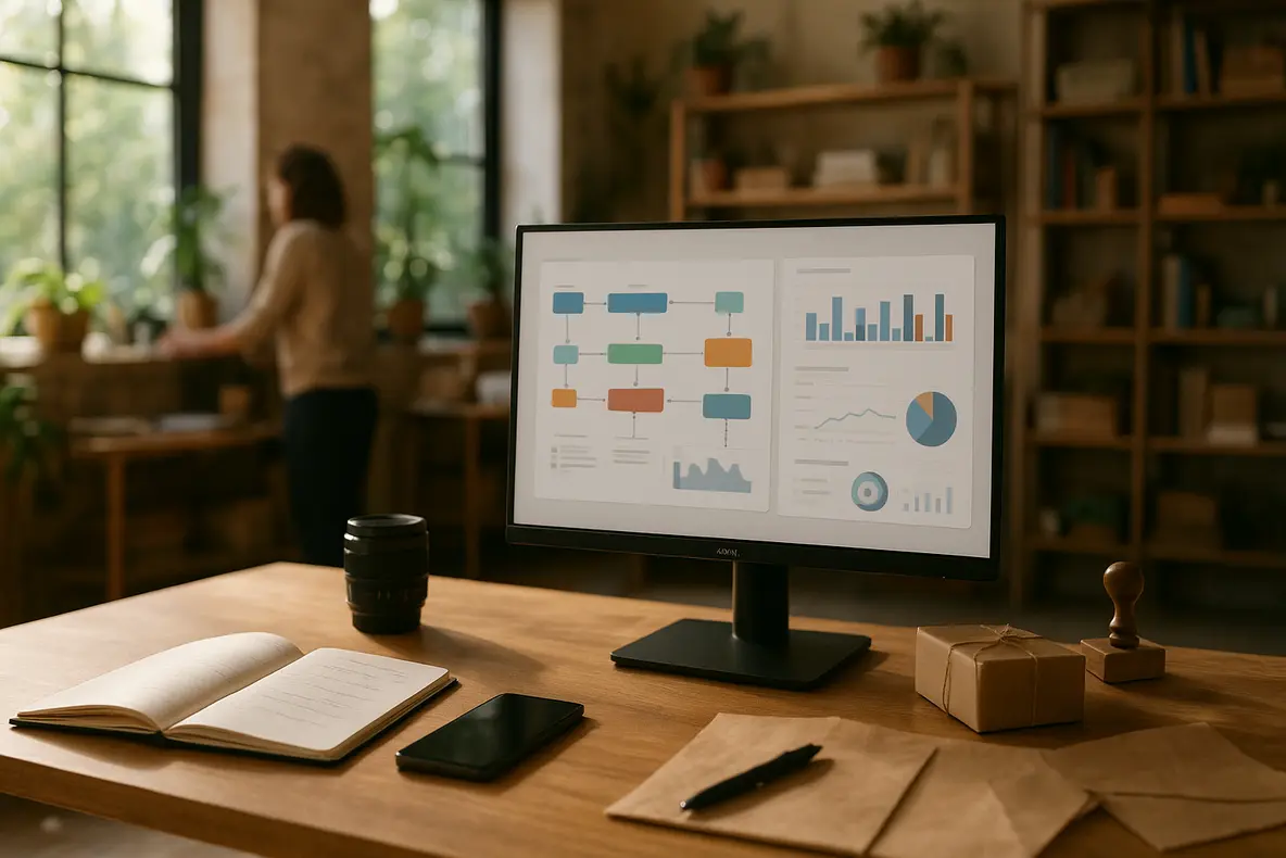 Monitor BRX 20 polegadas com design slim e alta eficiência - Aplicação Prática