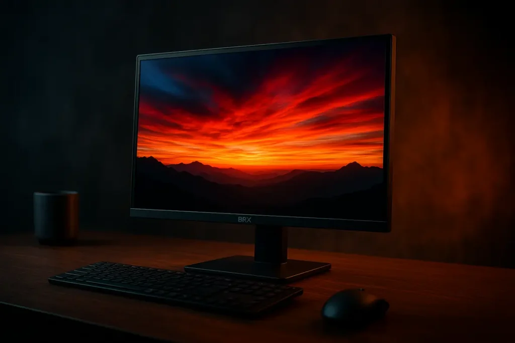 Monitor BRX 20 Polegadas Slim: Eficiência e Performance para Espaços Compactos