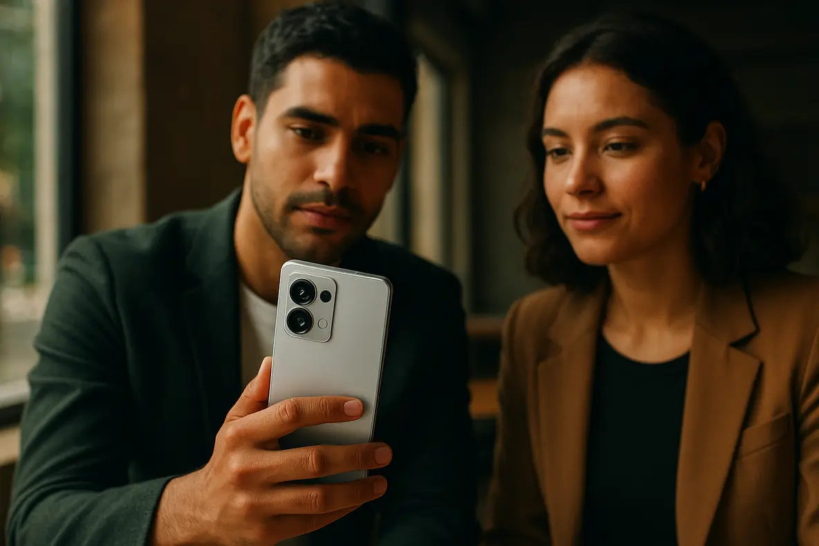 Xiaomi Redmi Note 15 Pro 5G showcasing its features.