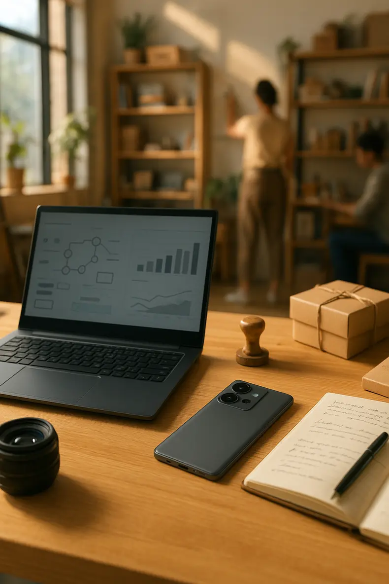 Um smartphone Xiaomi Redmi Note 15 com sua câmera de 108 MP em destaque, representando a review completa do aparelho. - Aplicação Prática